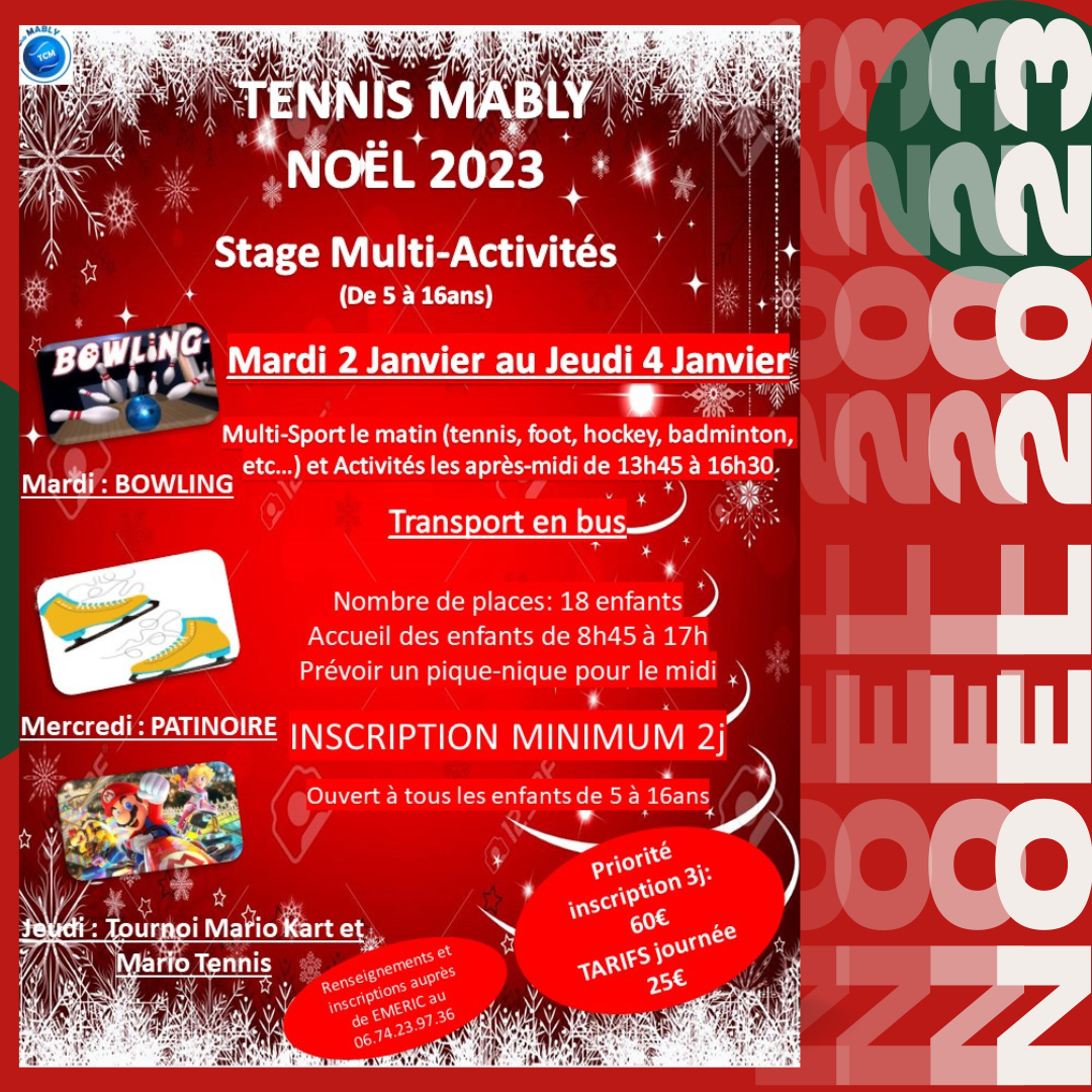 Stage nouvel an pour réseaux